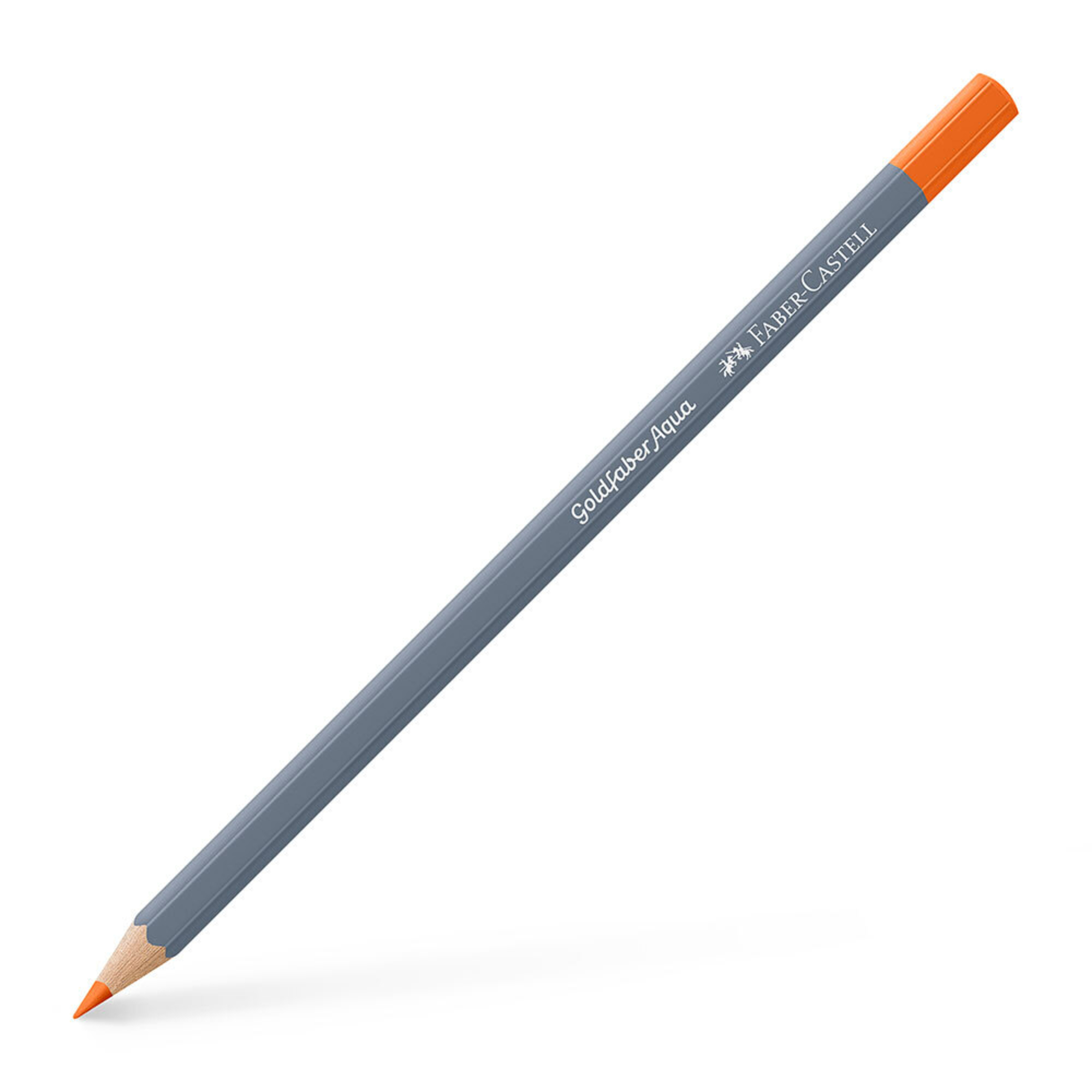 FABER-CASTELL Lápis de Cor Aguarelável Goldfaber, Laranja Cádmio Escuro (115)