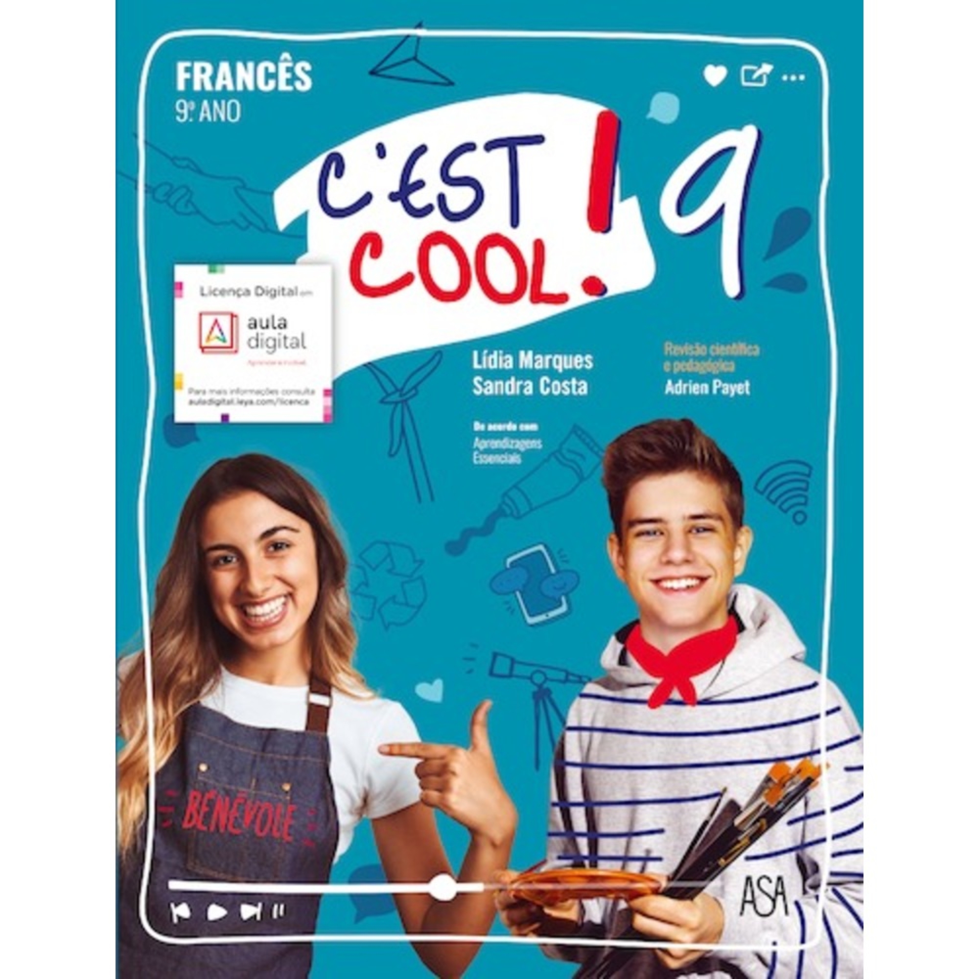 EDIÇÕES ASA Manual C'est cool! (Francês; 9º Ano)