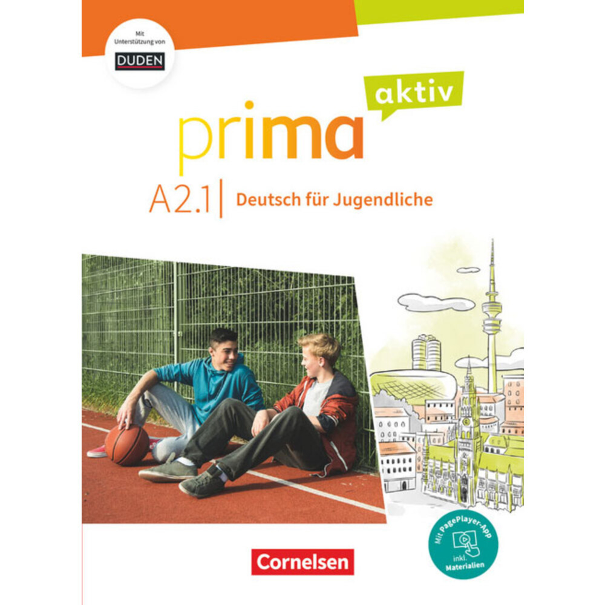 CORNELSEN Manual Prima Aktiv A2.1 (Alemão; 9º Ano)