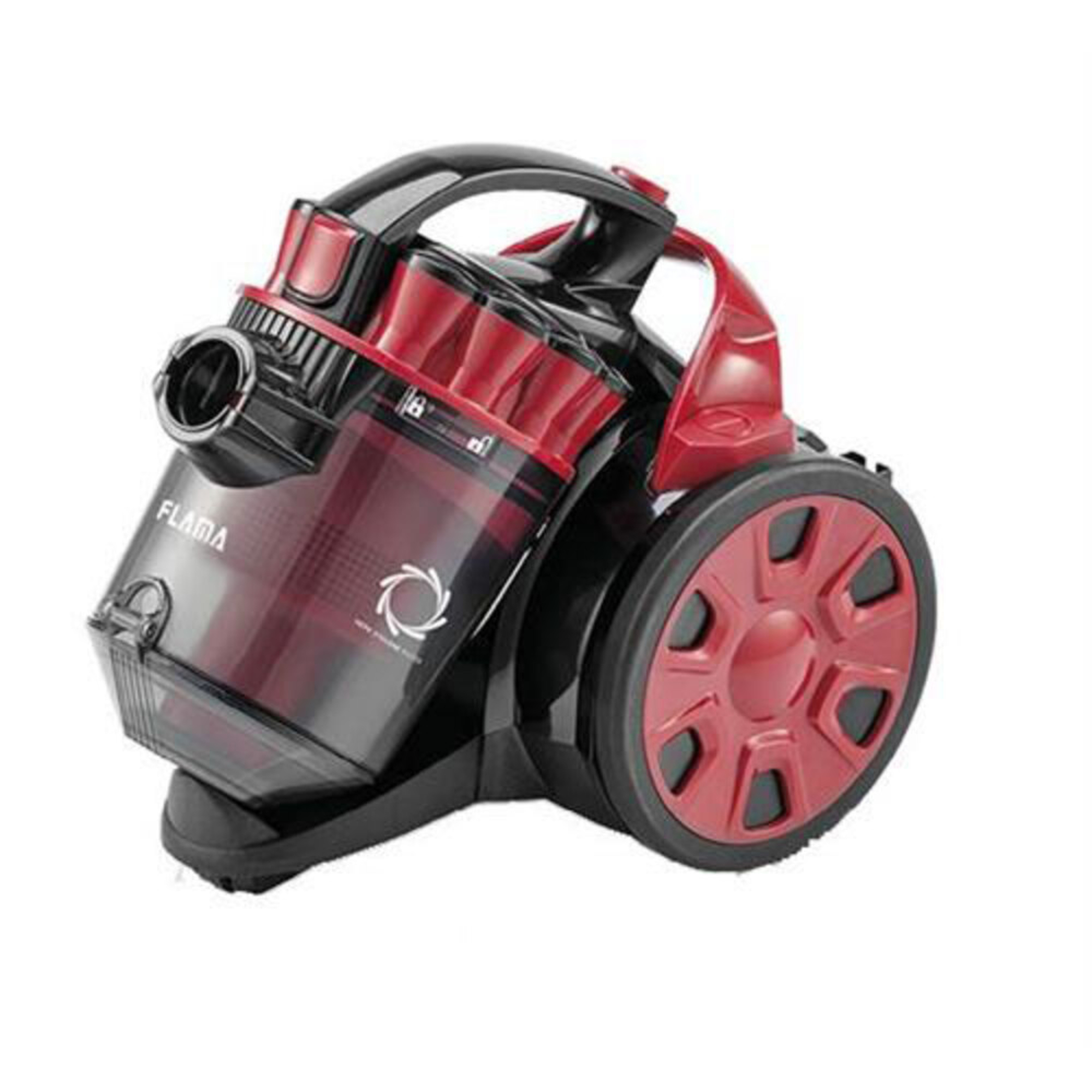 ASPIRADOR SEM SACO FLAMA: 700 W, Vermelho