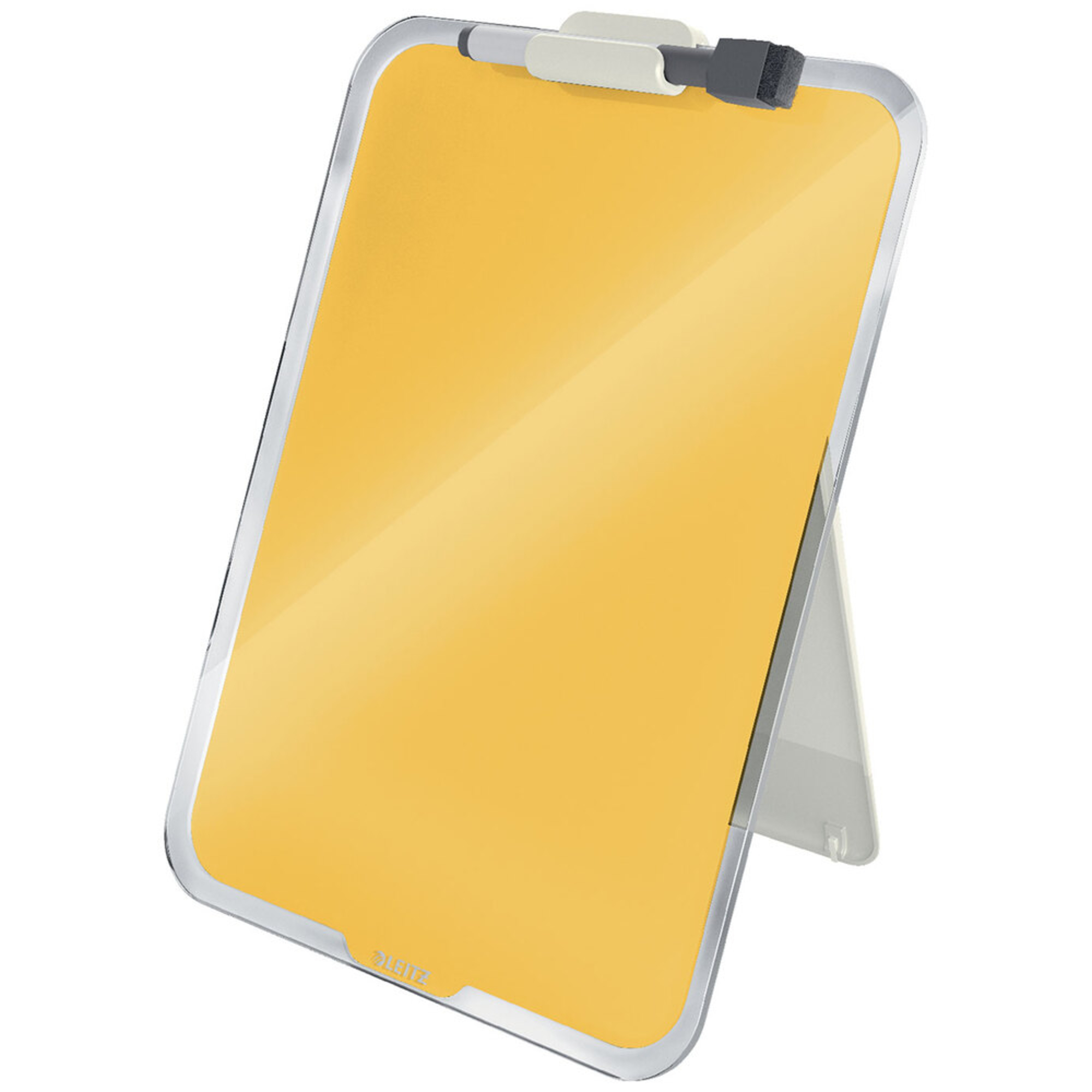 LEITZ - LEITZ Quadro Branco de Secretária Cosy, 216 x 30 x 297 mm, Amarelo Quente LEITZ Quadro Branco de Secretária Cosy, 216 x 30 x 297 mm, Amarelo Quente