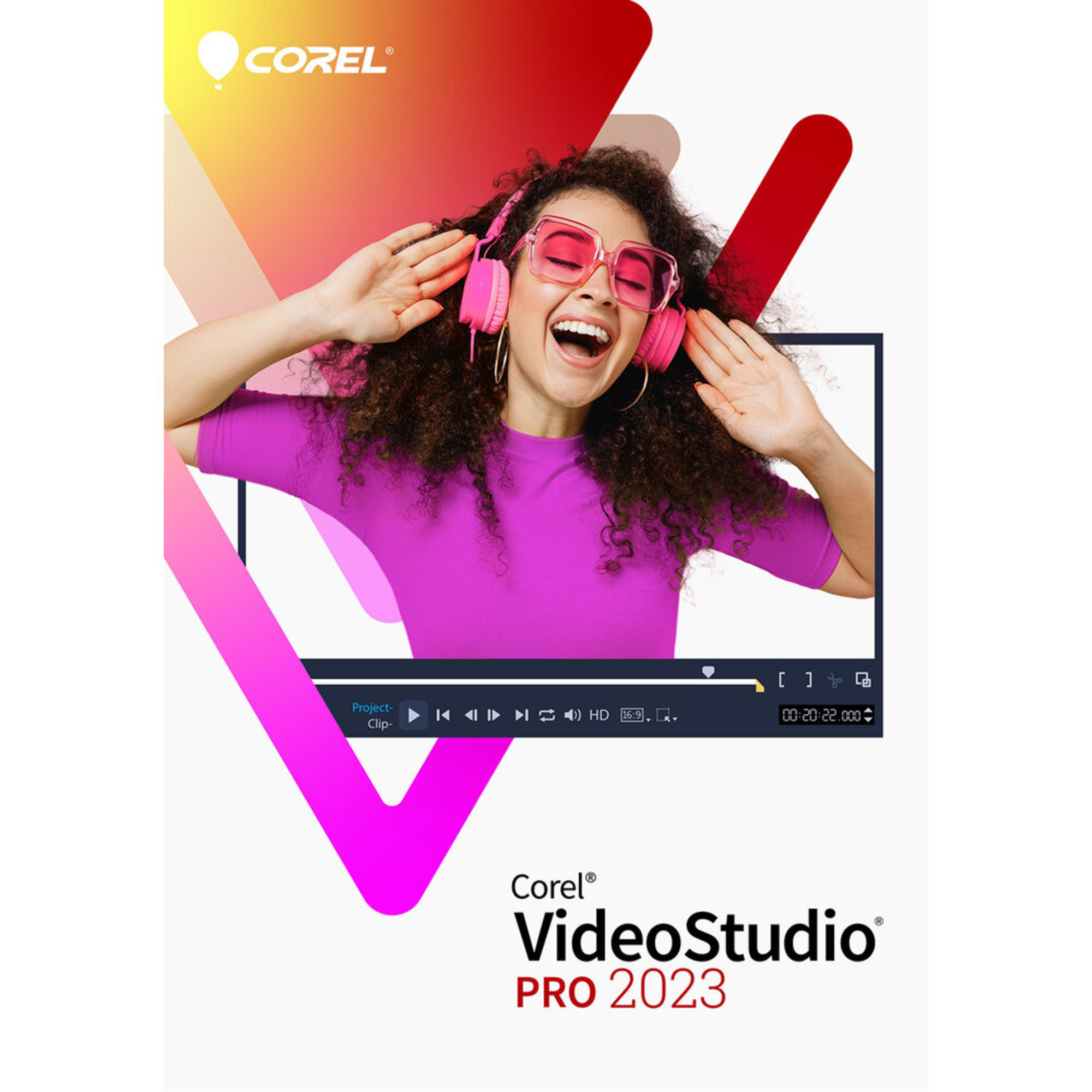 COREL Software Edição VídeoStudio Pro® 2023, 1 Ano, 1 Dispositivo