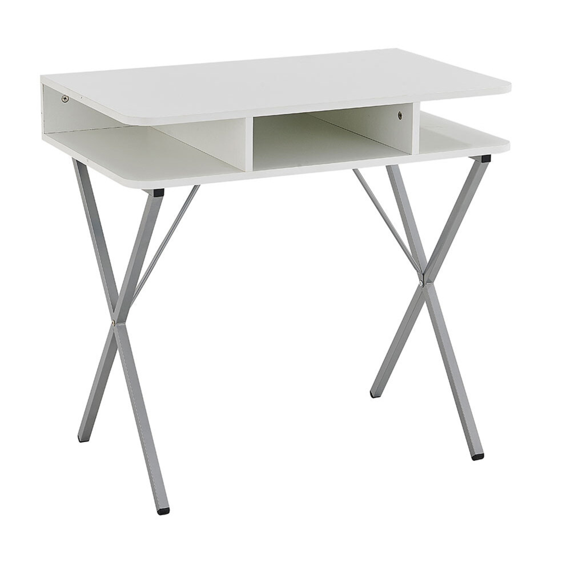 Secretária para Computador Bella, Aglomerado Madeira, 800 x 760 x 500 mm, Branco