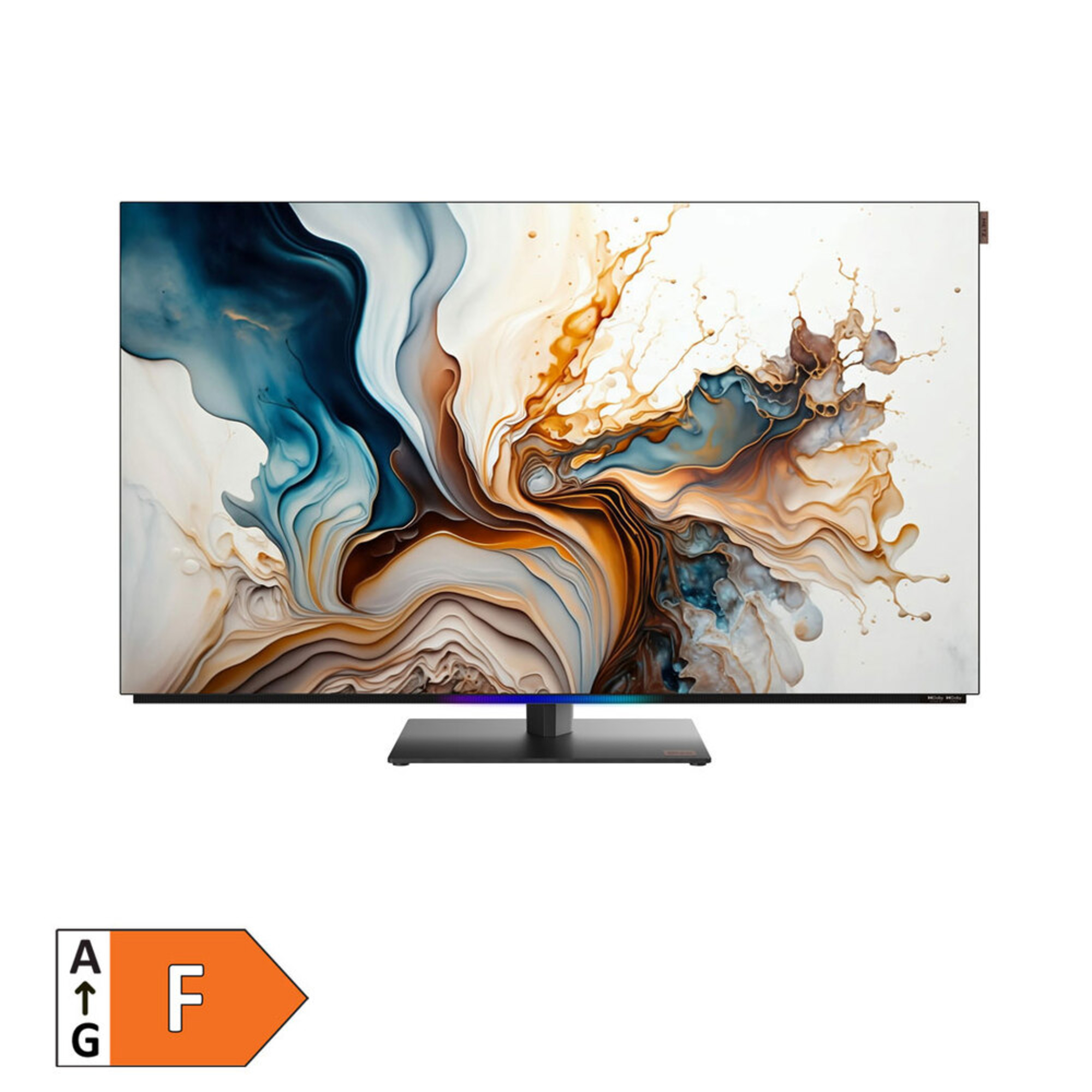 METZ TV Google MOD9500Z UHD OLED, 55', 3840 x 2160, Preto