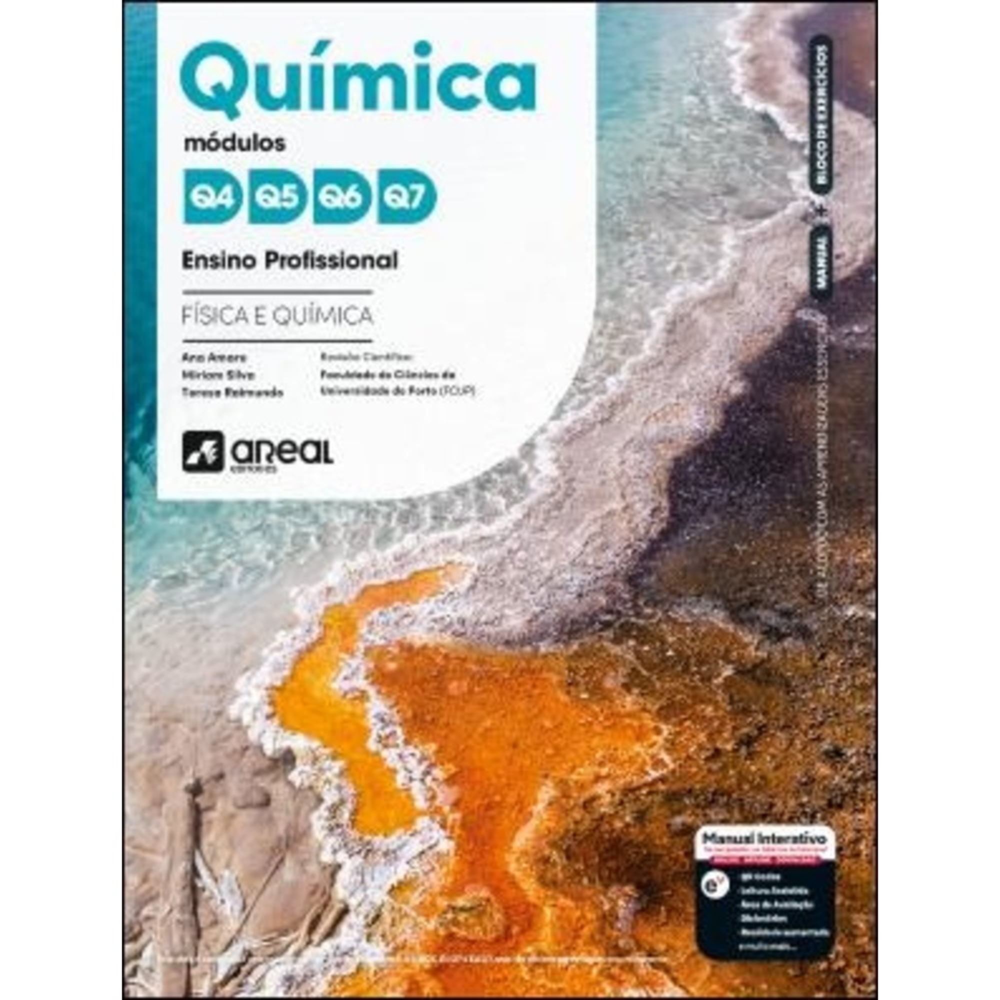 AREAL EDITORES Manual (Química Módulos Q4, Q5, Q6, Q7 - Ensino Profissional)