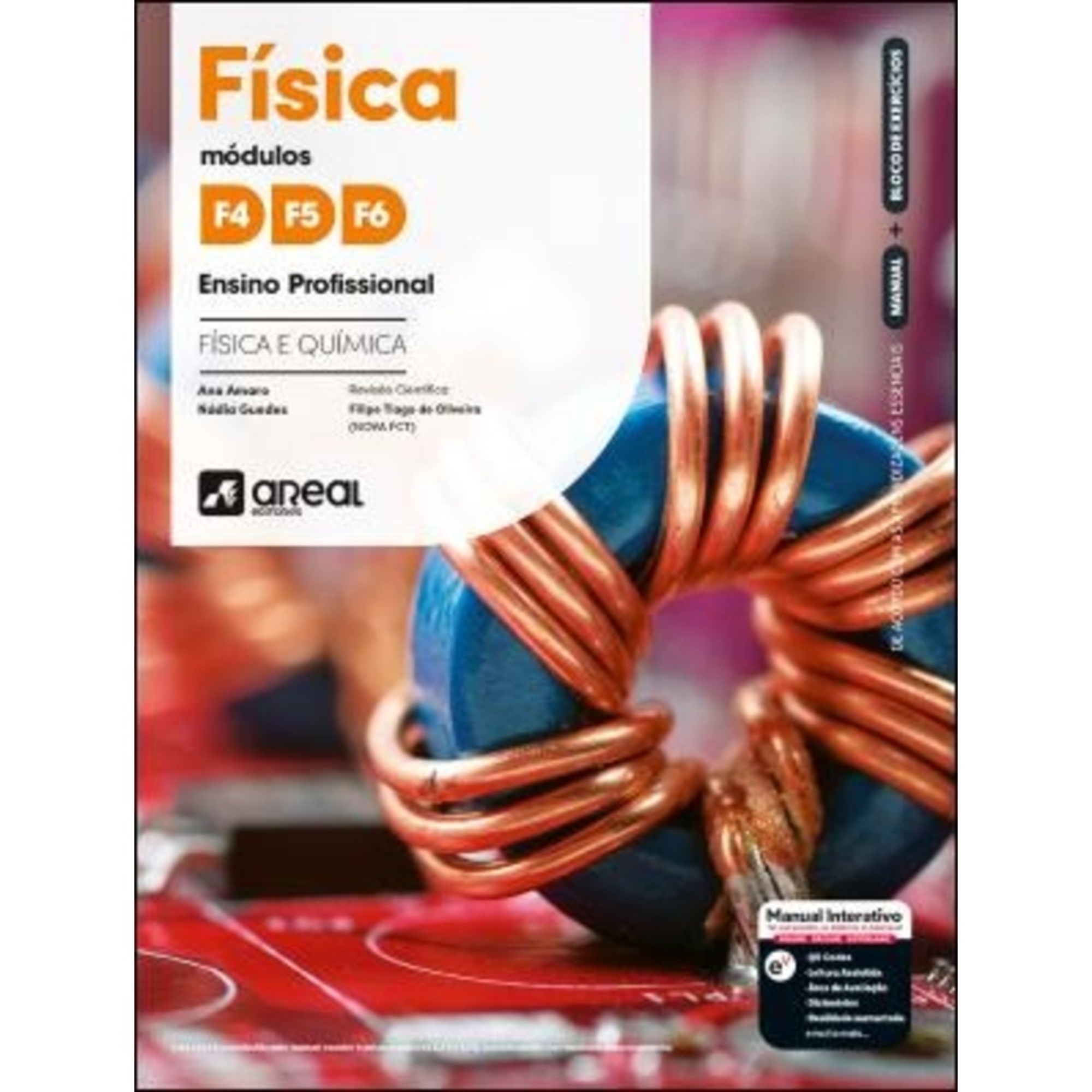 AREAL EDITORES Manual Física (Física, Módulos F4, F5, F6 - Ensino Profissional)
