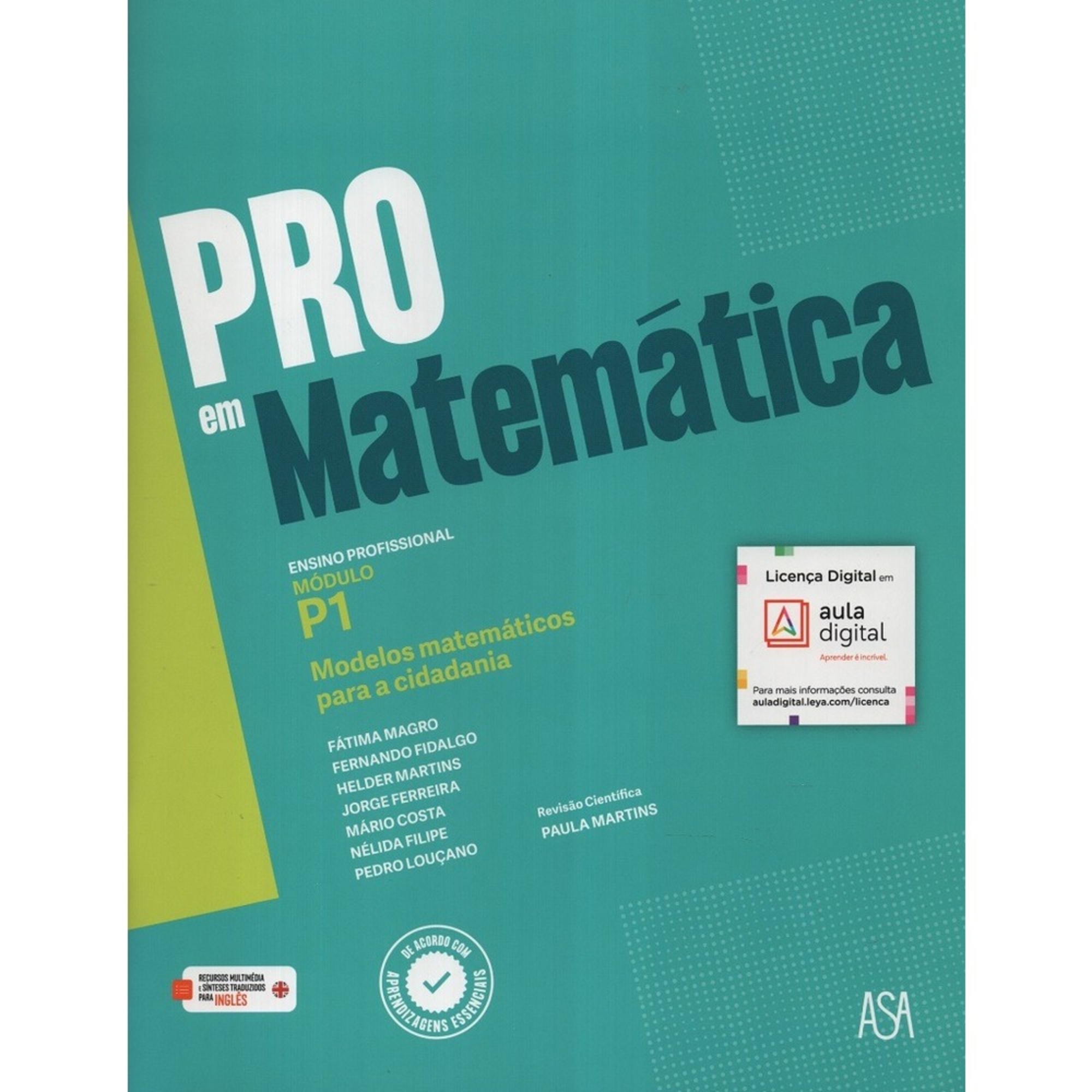 EDIÇÕES ASA Manual Pro em Matemática (Matemática, Módulos P1, P2, OP1, OP4, OP5, OP6, OP8 e OP9)