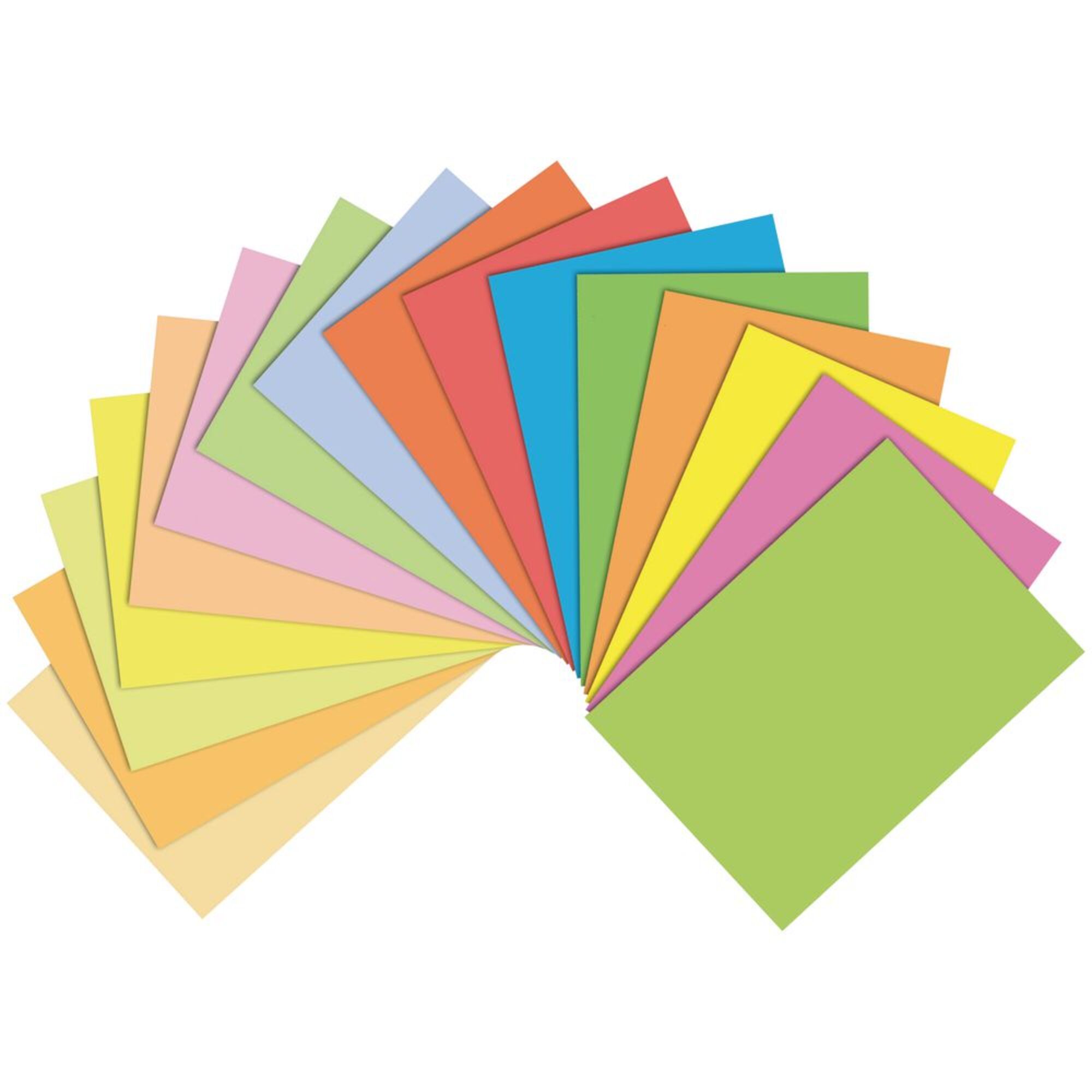 STAPLES Coloured paper Papel Colorido para Laser, Jacto de Tinta