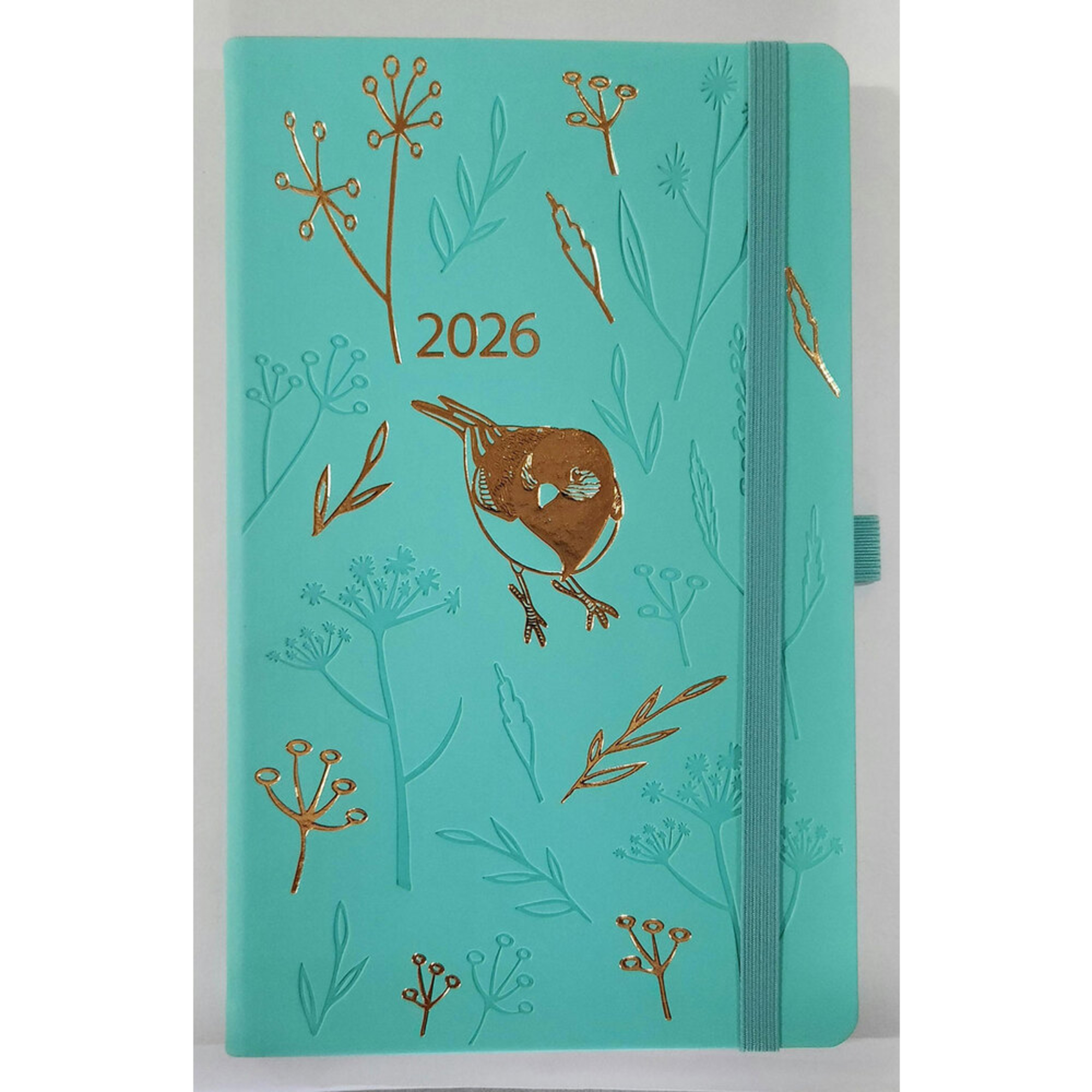 PAPIRO Agenda Semanal Spring, 130 x 210 mm, Azul, 2026