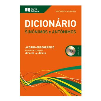 PORTO EDITORA Dicionário Moderno de Sinónimos e Antónimos