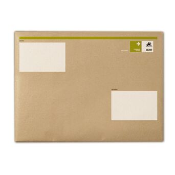 CTT Envelope Almofadado Correio Verde, 340 x 235 mm, Autocolante
