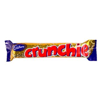 Cadbury Chocolate Crunchie, Chocolate de Leite, Recheio de Caramelo, 40 g