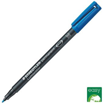 Lumocolor Lumocolor, Marcador Permanente, Ponta Universal 1 mm, Tecnologia de tinta líquida, Azul