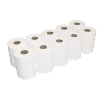 ALBANO ALVES Rolo Térmico para Multibanco, 57 x 40 x 11 mm, Branco, Embalagem de 10 Unidades