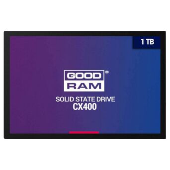 GOOD RAM Disco Interno SSD CX400, 1 TB, 2,5”, Preto