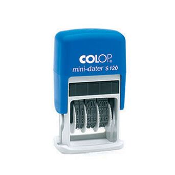 COLOP Mini-Datador S 120, Auto-Tintado, Altura da Data de 3,8 mm