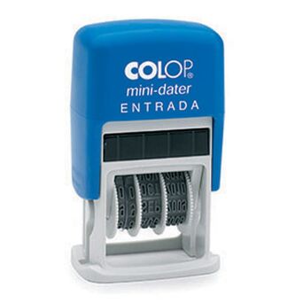 COLOP Mini-Datador S 160/L3, Auto-Tintado, Data e Texto 'ENTRADA'
