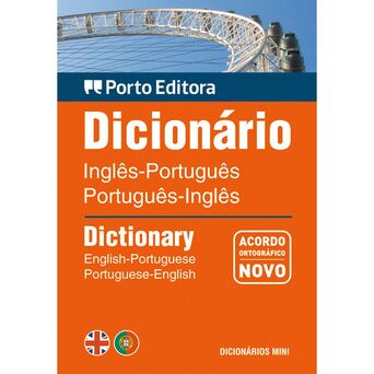 PORTO EDITORA Dicionário Mini Inglês-Português Duplo