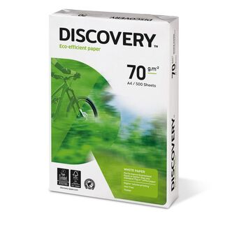 Discovery Papel Impressora A4, 70 g/m², Branco, Resma