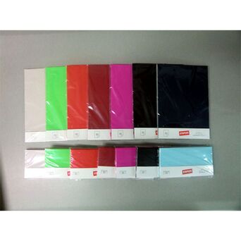 Staples Envelope Decorativo, DL Internacional, 110 x 220 mm, Vermelho