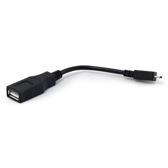 CONCEPTRONIC Cabo USB (F) para Micro-USB Tipo-B (M) - USB 2.0 OTG, Preto
