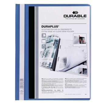 Durable Classificador com Ferragem Duraplus®, A4, Azul