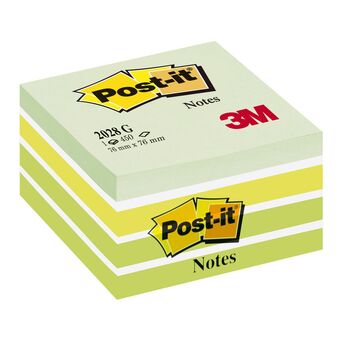 Post-it Cubo Notas Aderentes 76 x 76 mm, Sortido, 450 folhas