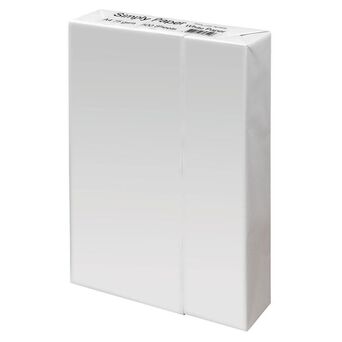 SIMPLY Papel Impressora A4 Simply, 75 g/m² Branco, Resma