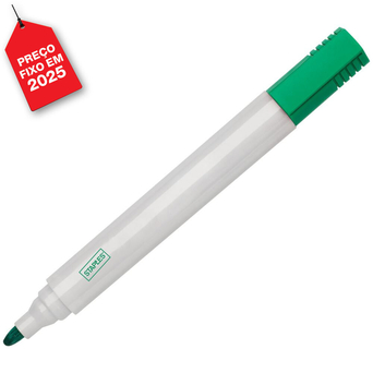 Staples Marcador Remarx™ para Quadro Branco, Não Permanente, Ponta Arredondada de 1,5-3 mm, Verde