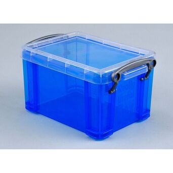 RUP Caixa de Arrumação, 110 x 195 x 135 mm, 1,6 L, Polipropileno, Azul
