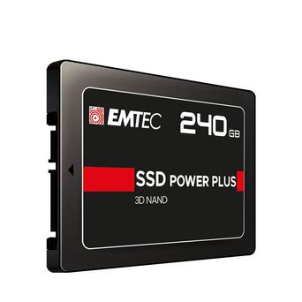 EMTEC Disco Interno SSD Power Plus, 240 GB, 2,5”, Preto