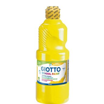 GIOTTO Guache Escolar, 500 ml, Amarelo