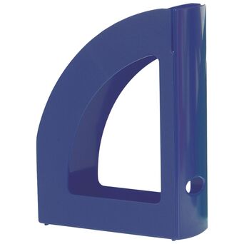 Staples Porta-Revistas, Plástico, 8 cm, Azul