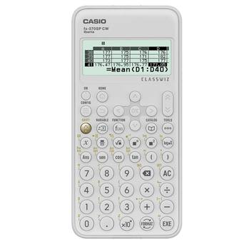 CASIO Calculadora Científica FX-570SPCW, Preto e Cinzento