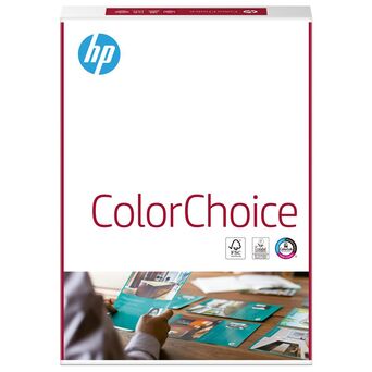 HP Papel ColorChoice, Impressão a Laser, A3, 160 g/m², Branco