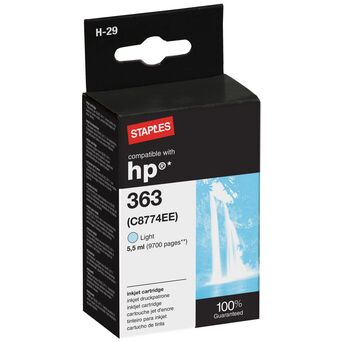 STAPLES Tinteiro compatível HP 363 ciano claro