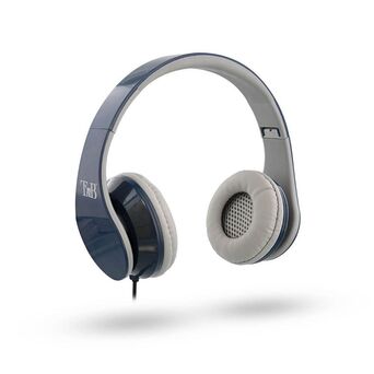 TNB Auscultadores Over-Ear Stream, Jack 3.5 mm, Cinzento e Azul