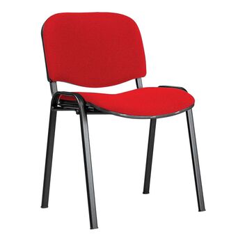 LINEA FABBRICA Cadeira de Visitante Empilhável Visi Vermelho