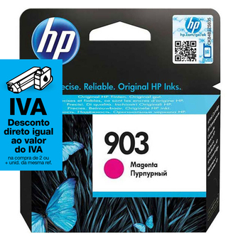 HP Tinteiro Original 903, Embalagem Individual, Magenta, T6L91AE#BGY