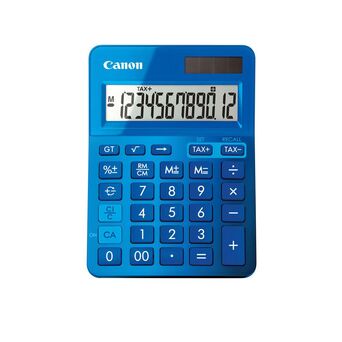 Canon Calculadora LS123K-MBL com ecrã de 12 dígitos, azul