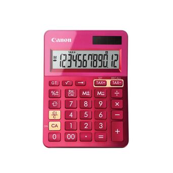 Canon Calculadora LS123K-MPK com ecrã de 12 dígitos, rosa