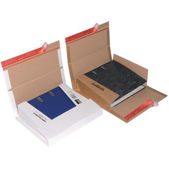 ColomPac Caixa para Envio de Pastas CP050, Cartão Ondulado, 320 x 290 mm, Castanho