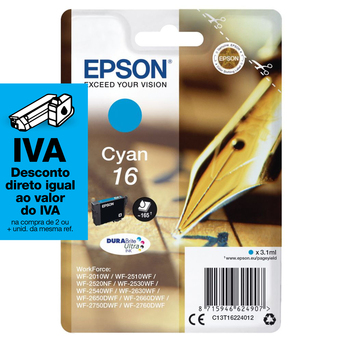 Epson Tinteiro 16, Azul Cyan