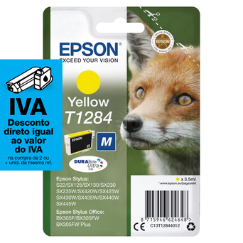 Epson Tinteiro T1284 Amarelo