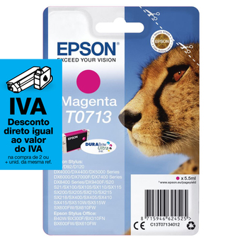 Epson Tinteiro T0713 Magenta