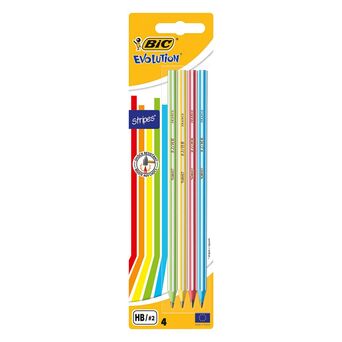 BIC Lápis HB Evolution Stripes