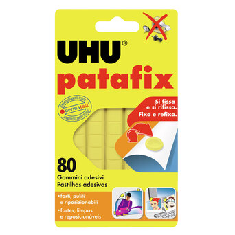UHU Patafix, Amarelo, 80 Pastilhas