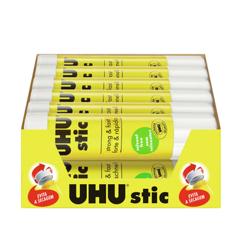 UHU Cola Stic, 40 g, Caixa 12 Unidades