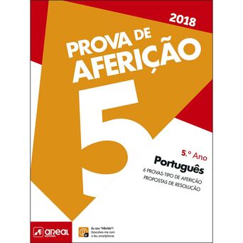 AREAL EDITORES Livro Prova de Aferição 2018 Português, 5º Ano