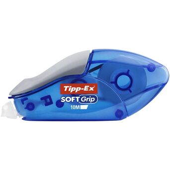 Tipp-Ex Rolo Fita Corretora Soft Grip, 4,2 mm x 10 m, Azul